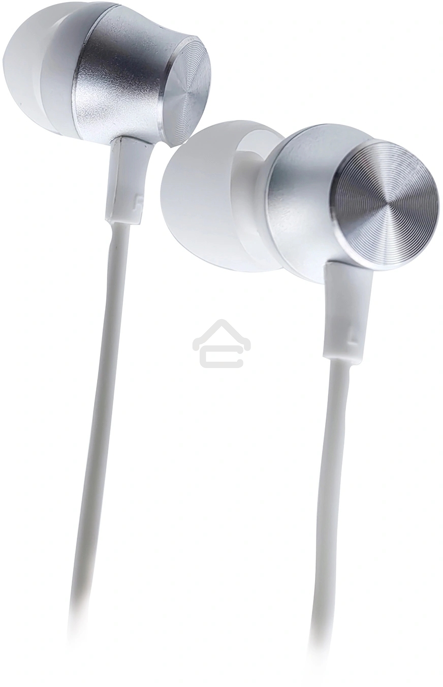 Гарнитура внутриканальные Oklick HS-S-240 1.2м белый проводные в ушной раковине (SS-E086)