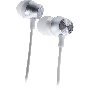Гарнитура внутриканальные Oklick HS-S-240 1.2м белый проводные в ушной раковине (SS-E086)