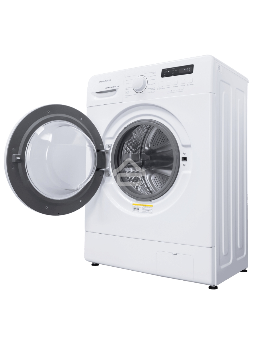 Стиральная машина Maunfeld MFWM127WH051D белый, загрузка  фронтальная 7 кг, 1200 об/мин., класс: А+++