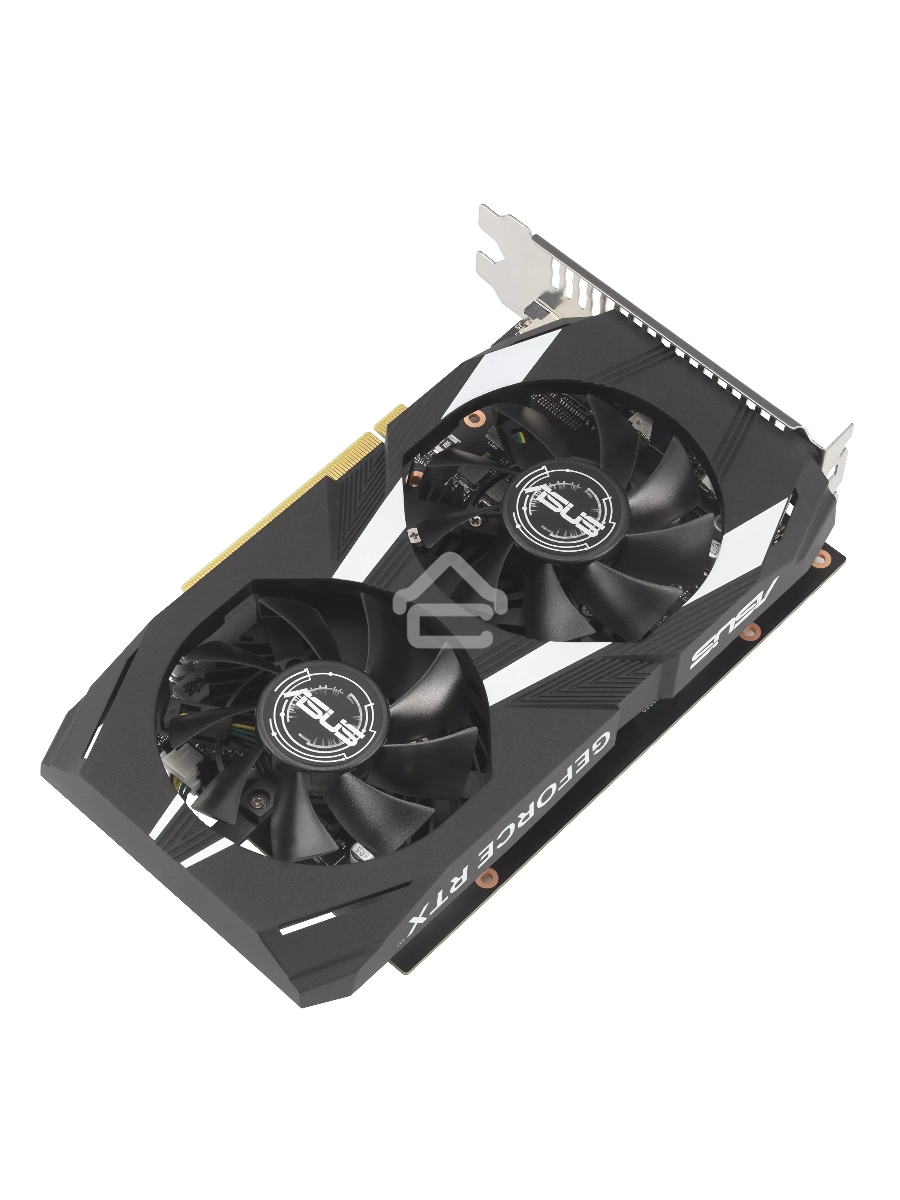 Видеокарта Asus DUAL-RTX3050-O6G NVIDIA GeForce RTX 3050 6Gb 96bit GDDR6 PCI-E 4.0 1507/14000 DVIx1 HDMIx1 DPx1 HDCP Ret