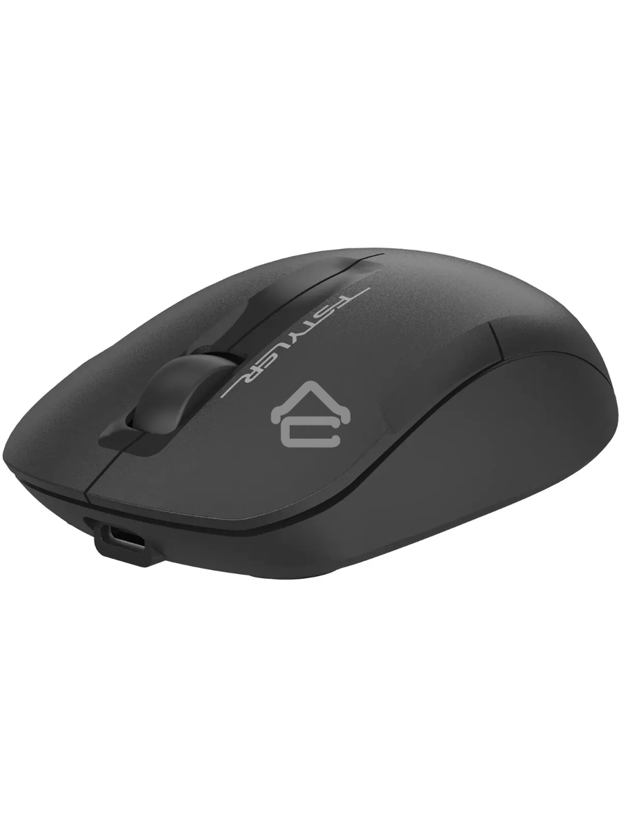 Мышь беспроводная A4Tech Fstyler FG15C Air2 черный, 1200 dpi, радиоканал, USB, кнопки - 3