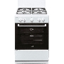 Плита газовая Cezaris ПГ 3200-00 белый, конфорок 4 шт, духовка 59 л, 60 см x 85 см x 60 см