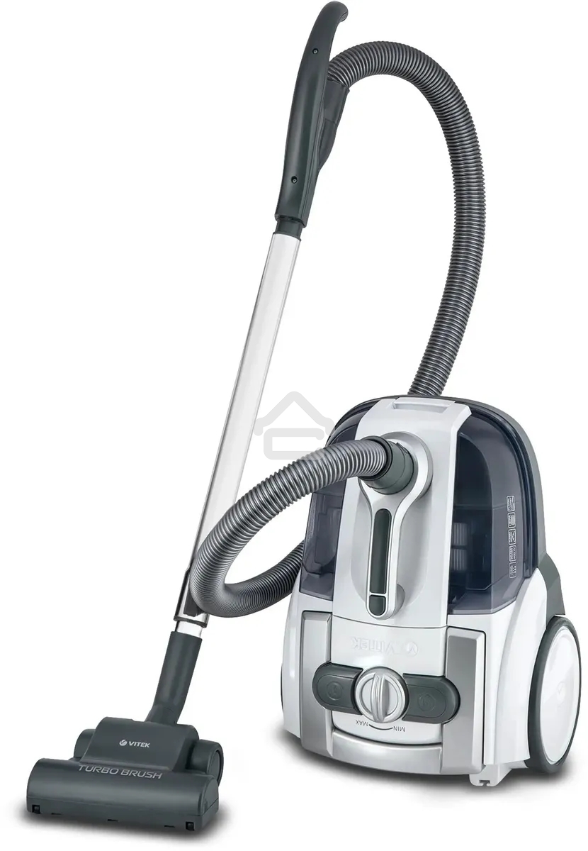 Пылесос Vitek VT-1833-01-PR жемчужный, 400/1800 Вт, уборка сухая, пылесборник контейнер, аквафильтр 3.5 л