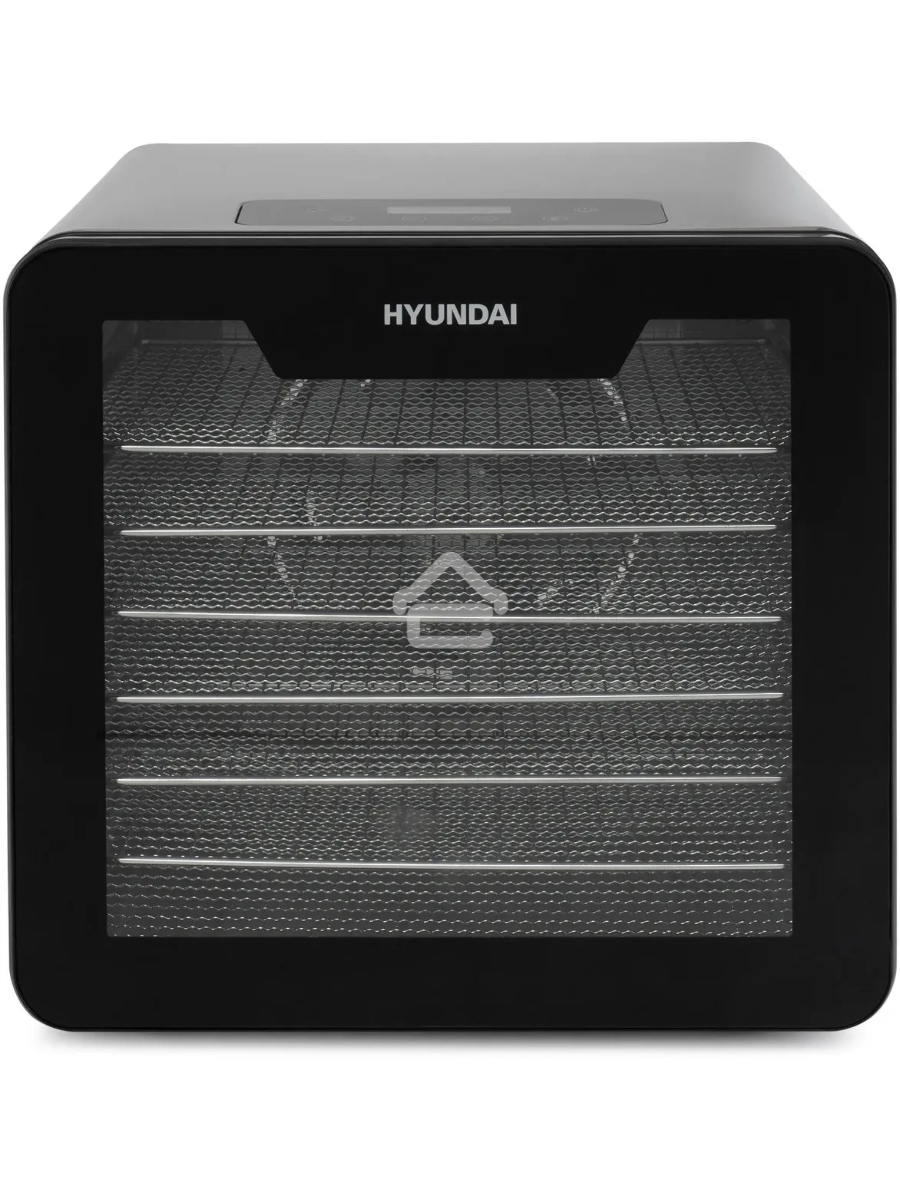 Сушка для фруктов и овощей Hyundai HYFD-8802 14под. 600Вт серебристый