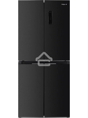Холодильник Hotpoint HFL4 522I XBR чёрный трехкамерный 266/160 л морозилка снизу, No Frost, Side by Side