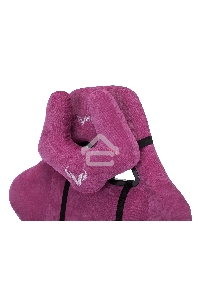 Кресло игровое Бюрократ VIKING KNIGHT LT15 FABRIC малиновый крестовина металл/пластик