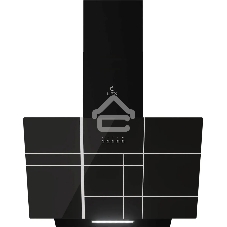 Вытяжка каминная LEX Moza 600 R1 черный, 60 см, 650 куб. м/ч, 46 дБ