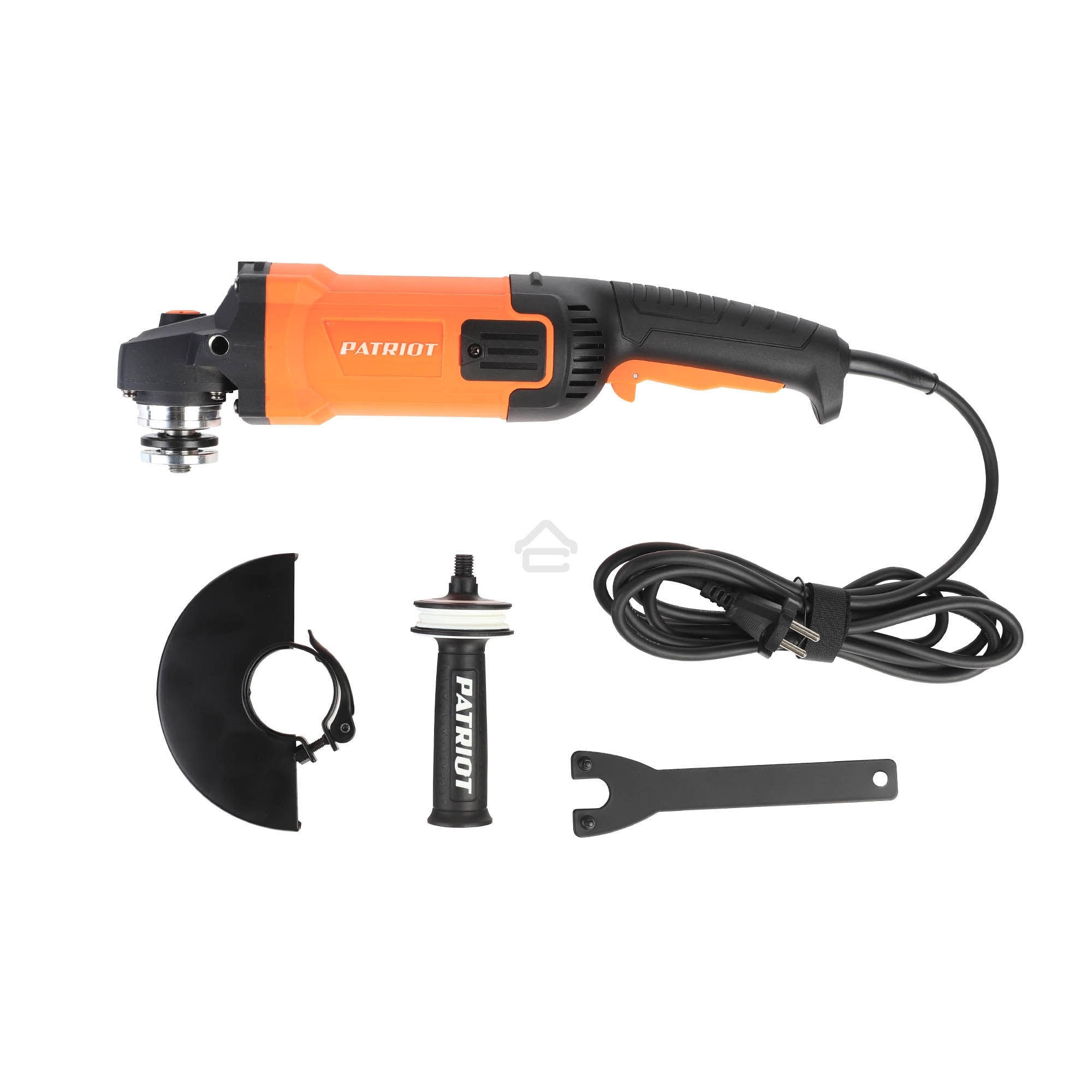 Угловая шлифовальная машина (УШМ) PATRIOT AG 150, тонкий корпус, пылезащищенная.Вт, Диск 150 мм