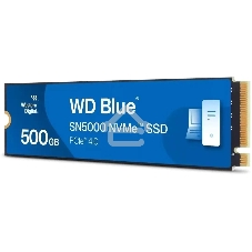Накопитель SSD WD Blue SN5000, 500Gb, PCIe 4.0 x4, M.2 2280, NVMe, R/W 5000/4000