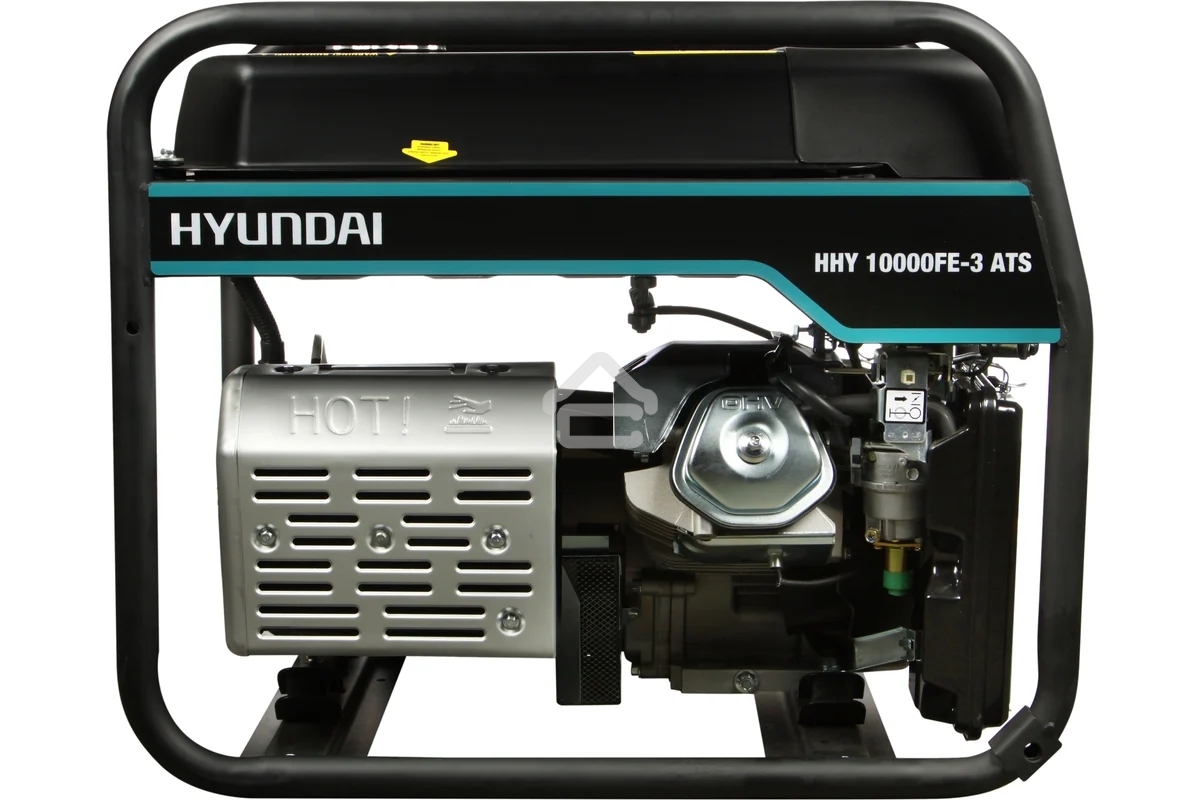 Электрогенератор бензиновый Hyundai HHY 10000FE-3 ATS, 8 кВт, 74 дБ, 89.5 кг
