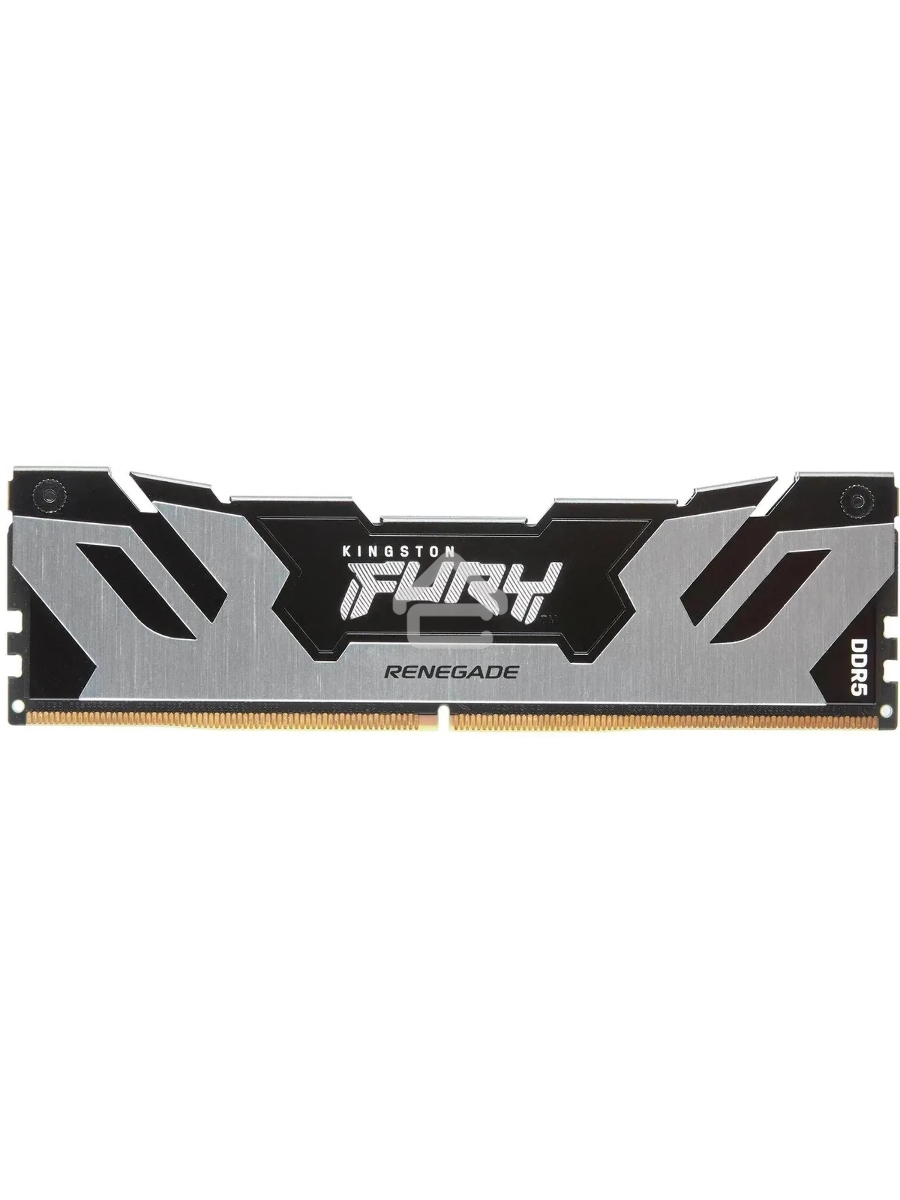 Оперативная память Kingston Fury Renegade, DDR5, 16GB (1x16GB), 6800MHz, CL36, DIMM, радиатор, серебристый