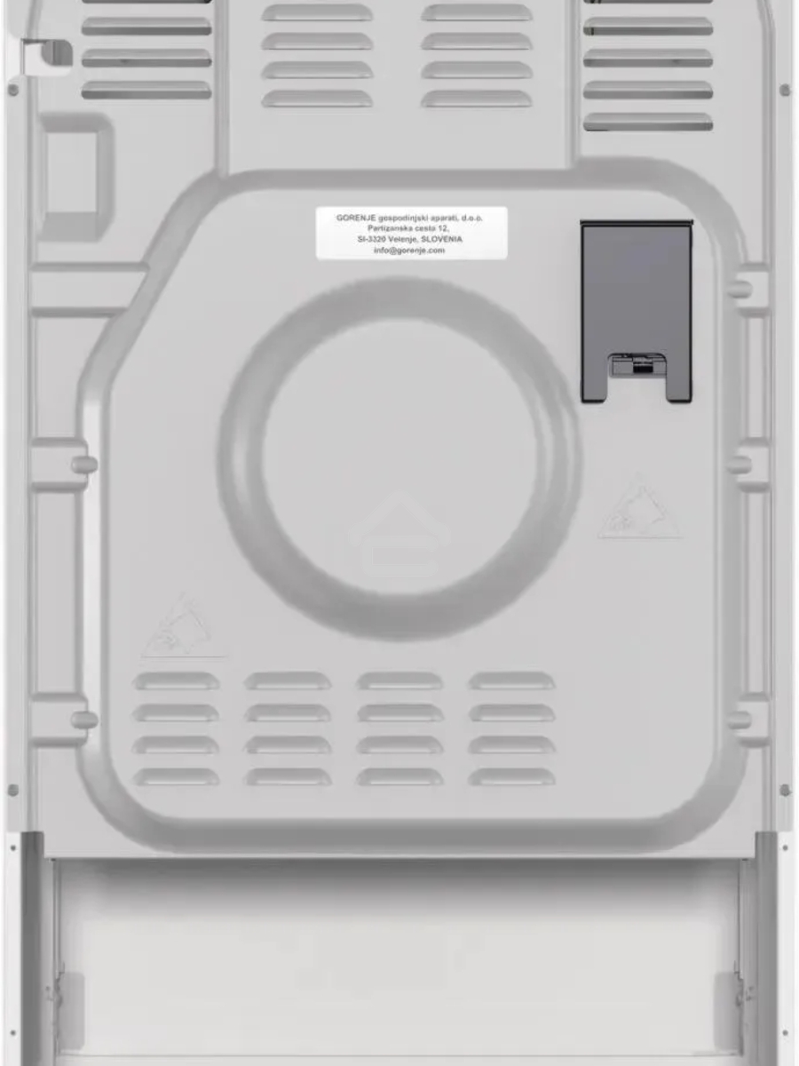 Плита газовая Gorenje GG5A10WH белый, конфорок 4 газовых, духовка 70 л, 50 см x 85 см x 59.4 см
