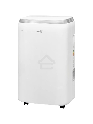 Кондиционер мобильный Ballu BPHS-11H 11000 BTU, 25 м², 45 дБ, охлаждение, обогрев, осушение, белый