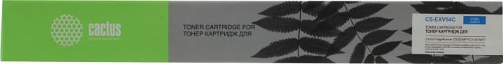 Картридж лазерный Cactus CS-EXV54C голубой (8500 стр.) для Canon ImageRunner C3025/C3025i MFP