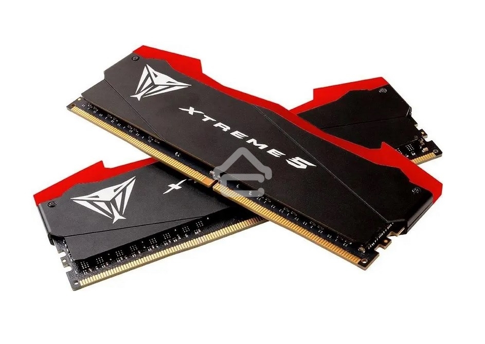 Оперативная память Patriot Viper Xtreme 5, DDR5, 48GB (2x24GB), 7600MHz, CL36, DIMM, с радиаторами, черный