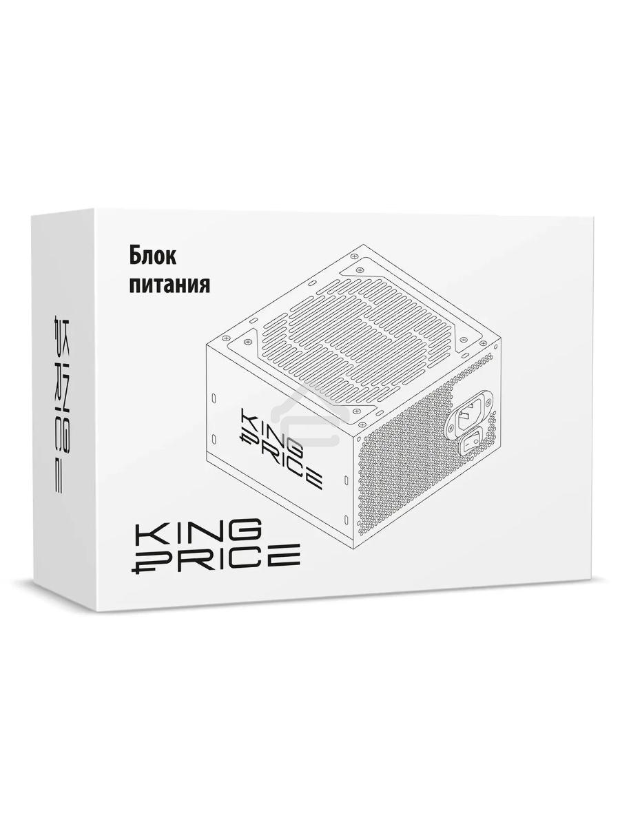 Блок питания KingPrice ATX 750W KPPSU750 (20+4pin) APFC 120mm fan 4xSATA RTL