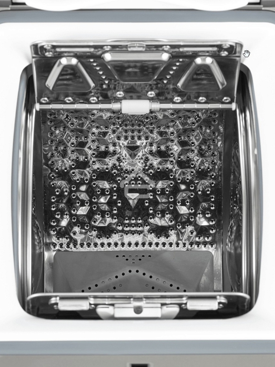 Стиральная машина Maunfeld SILVER MFWM127ISSL серебристый, загрузка вертикальная 7 кг, 1200 об/мин., класс: А+++