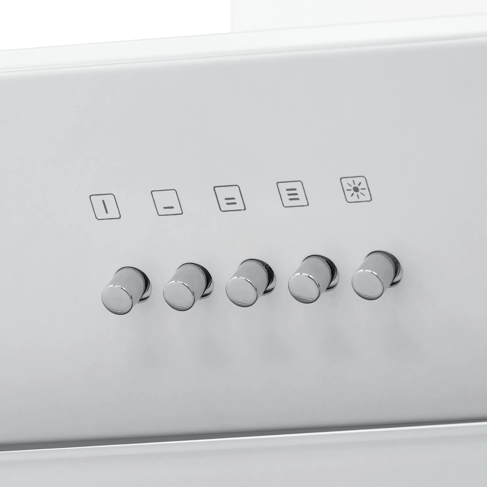 Вытяжка наклонная KRONA Vierkant 600 белый PB белый, 60 см, 890 куб. м/ч, 68 дБ