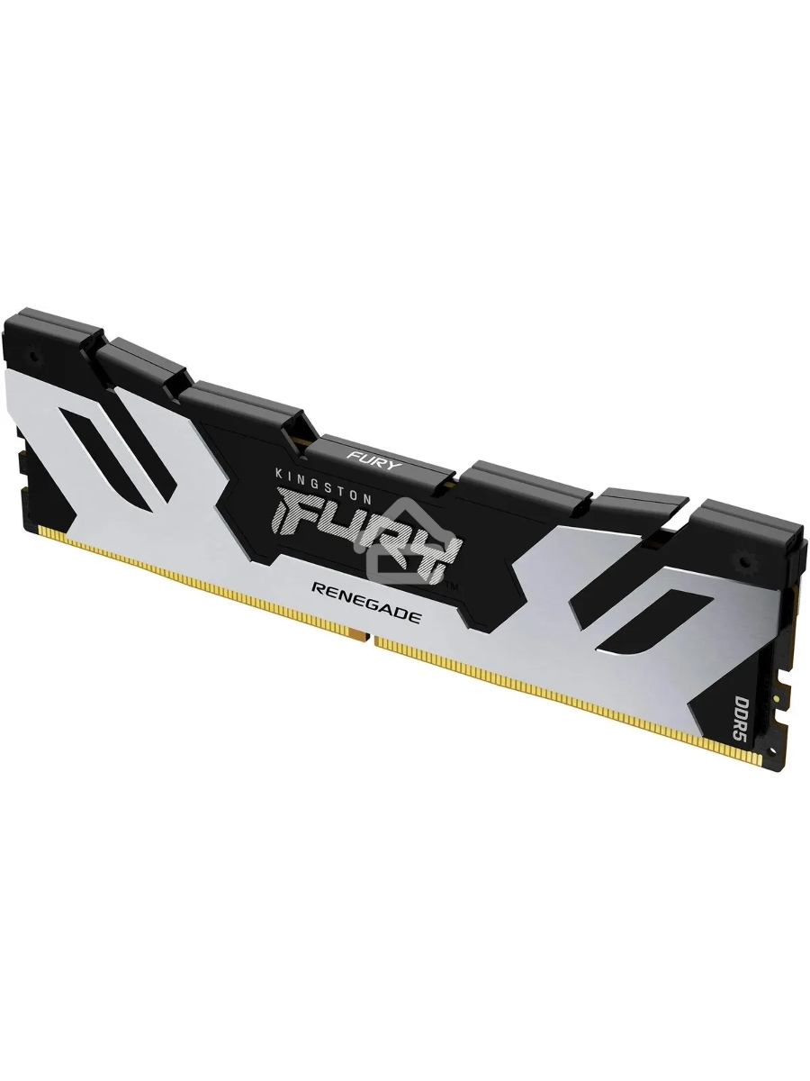 Оперативная память Kingston Fury Renegade, DDR5, 16GB (1x16GB), 6800MHz, CL36, DIMM, радиатор, серебристый