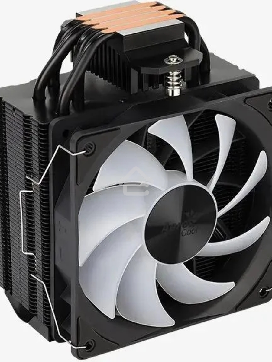 Кулер для процессора AeroCool / Formula Rime 4 черный, 120 мм, алюминий/медь, 1800 об/мин, 34 дБ, 4 pin, 230 Вт, 155 мм