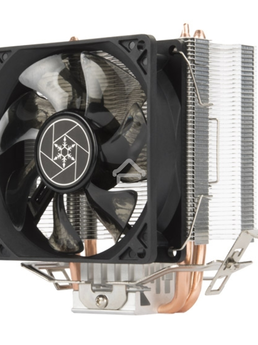 Кулер универсальный Silverstone SST-KR03 Kryton CPU Cooler, low noise, silent hydraulic bearing 92mm blue LED fan, universal Socket compatibility