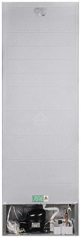 Холодильник Maunfeld MFF185SFW белый двухкамерный 213/104л морозилка снизу