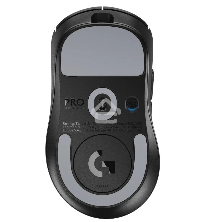 Мышь беспроводная Logitech G PRO Х Superlight 2 DEX черный, 44000 dpi, радиоканал, USB, кнопки - 5