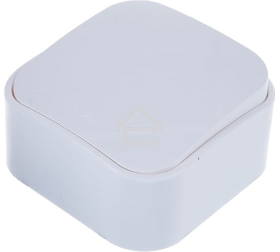 Выключатель Quteo 10A 1-клав., белый