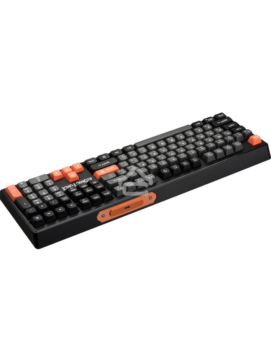 Игровая клавиатура проводная Defender Atomic Force GK-005 RU,чер/сер,108кн+FN,радуж,1.5м