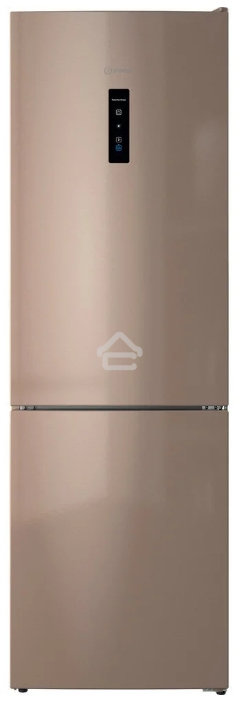 Холодильник Indesit ITR 5180 E бежевый двухкамерный 220/78л морозилка снизу