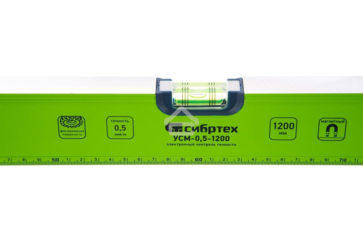 Уровень Сибртех алюминиевый УСМ-0,5-1200