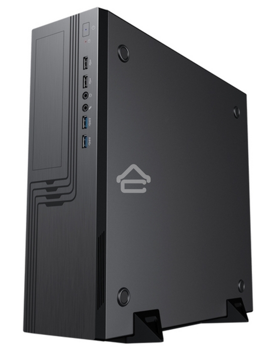 Корпус Inwin EL555BK PM-450TFX,80+Bronze U3.0*2+U2*2+2*combo Audio: fan 9cm; intrusion switch  [6188897]