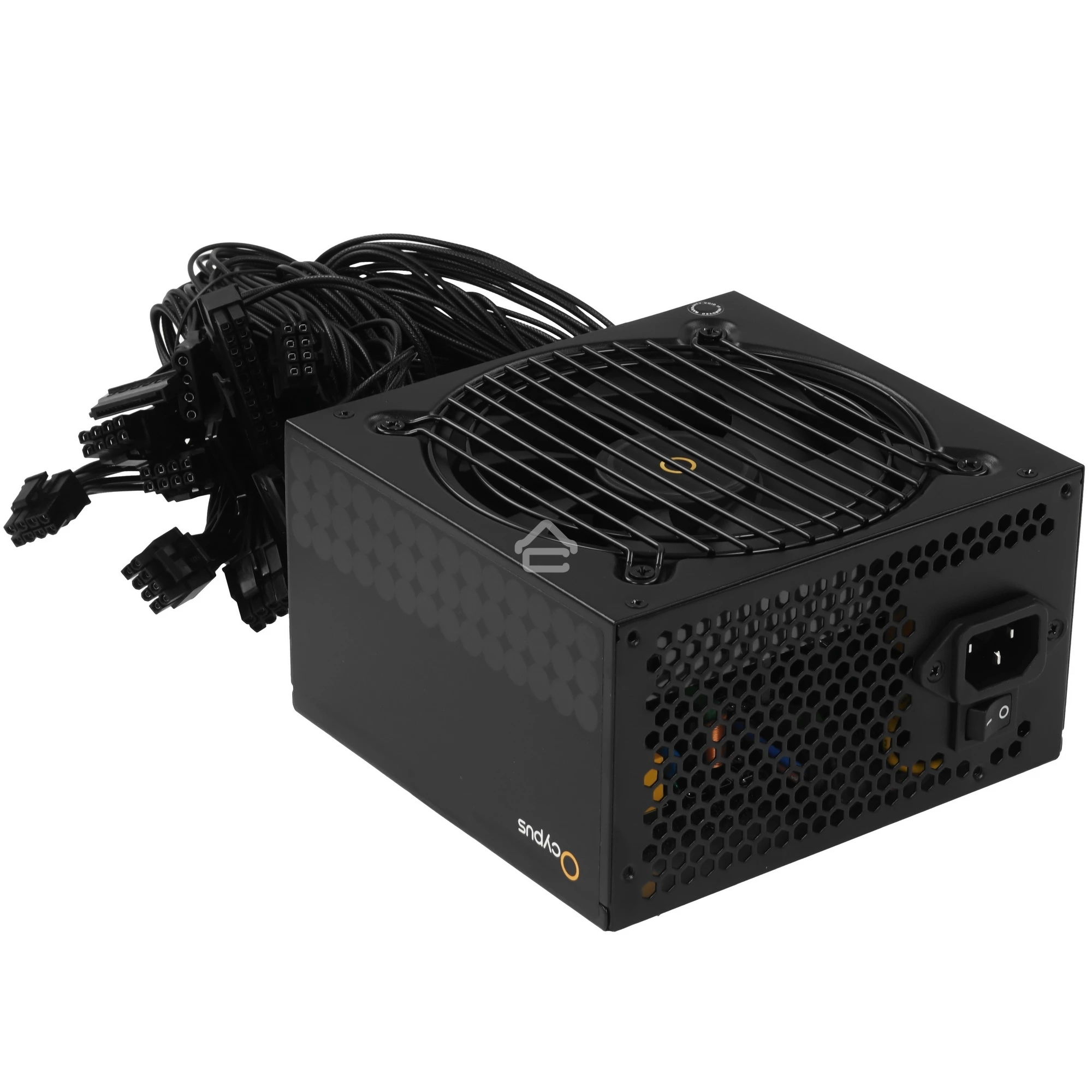 Блок питания 650W Ocypus Gaммa P650 BK (ATX, 80 PLUS, APFC, 20+4 pin, 120мм fan, PCI-E 6+2Px4, 6xSATA) (Gaммa-P650-W1HDBK024X-EU)