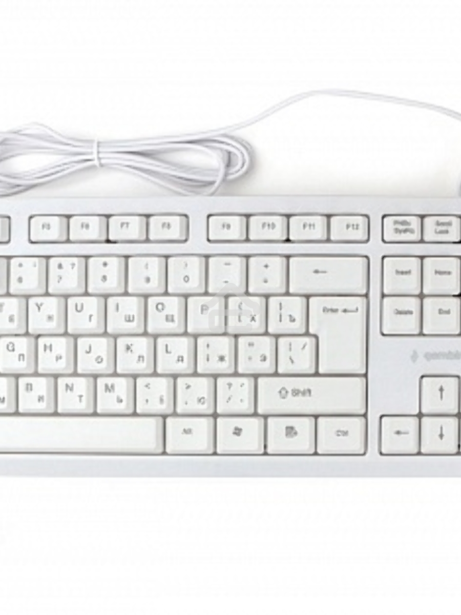 Клавиатура Gembird KB-8355U проводная, USB, белый