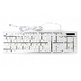 Клавиатура Gembird KB-8355U проводная, USB, белый