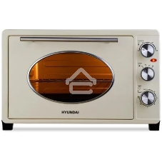 Мини-печь Hyundai MIO-HY084 33л. 1500Вт бежевый/хром Мини-печь Hyundai MIO-HY084 33л. 1500Вт бежевый/хром