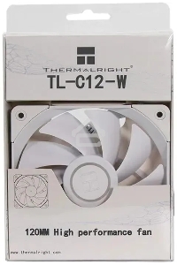 Вентилятор Thermalright TL-C12-W белый 4-pin 25.6dB 135gr Ret