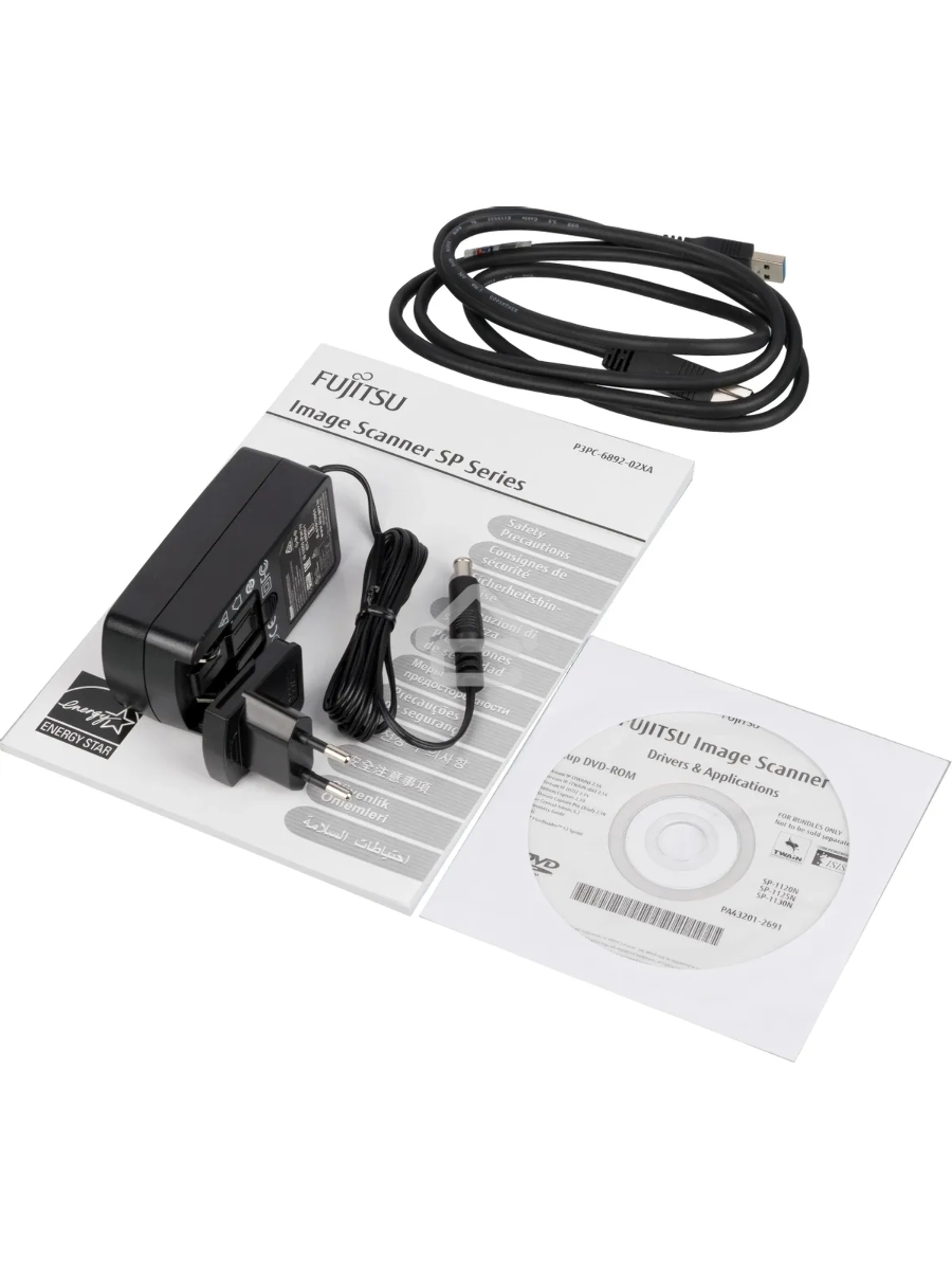 Сканер Fujitsu SP-1120N (PA03811-B001) A4 белый