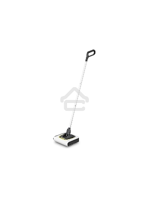 Пылесос-электровеник Karcher KB 5 белый, питание от аккумулятора, 20 Вт, уборка сухая, пылесборник 0.37 л, работа от АКБ max 30 мин