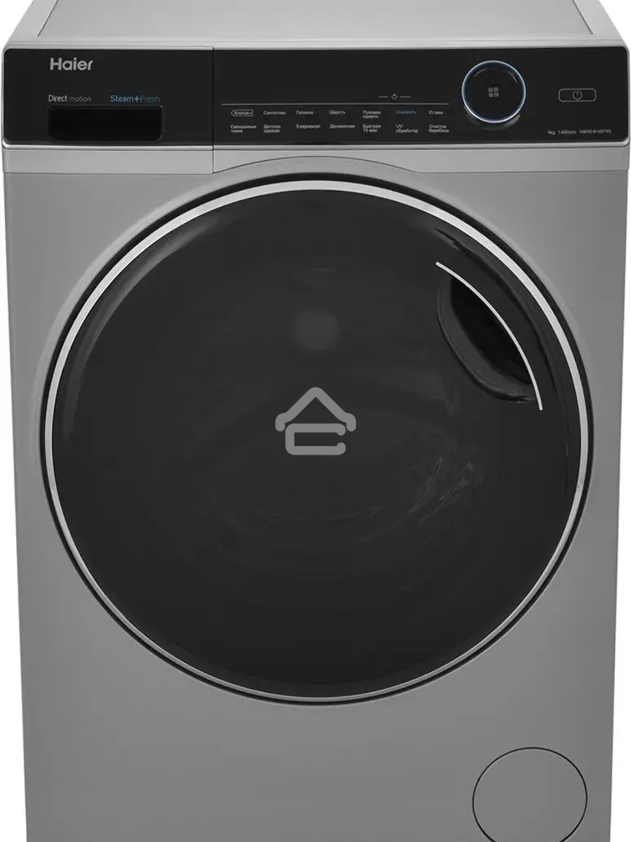 Стиральная машина Haier HW90-B14979S серебристый, загрузка фронтальная 9 кг, 1400 об/мин, A+++