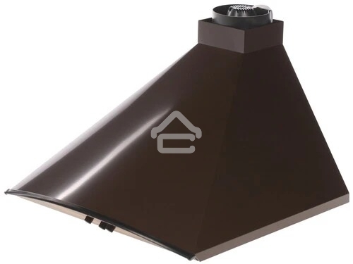 Вытяжка каминная Gefest ВВ 2 К17 коричневый/золотистый, 50 см, 180 куб. м/ч, 64 дБ