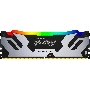 Оперативная память Kingston Fury Renegade, DDR5, 16GB (1x16GB), 6800MHz, CL36, DIMM, радиатор, RGB, серебристый