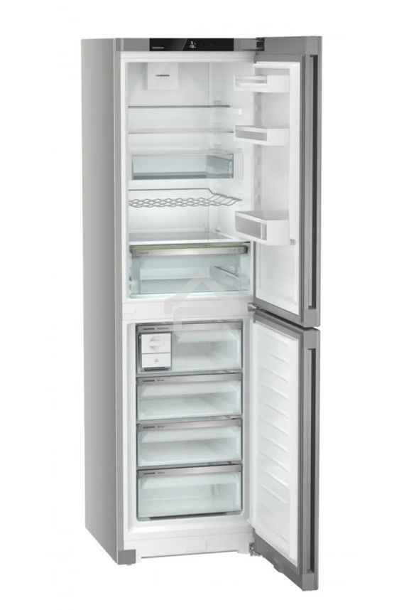 Холодильник Liebherr CNSFC 573I-22 001 серебристый двухкамерный 225/123л морозилка снизу