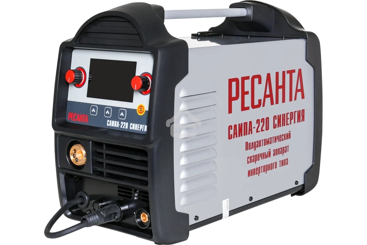 Сварочный полуавтомат Ресанта САИПА-220 СИНЕРГИЯ/MIG/MAG/65/75