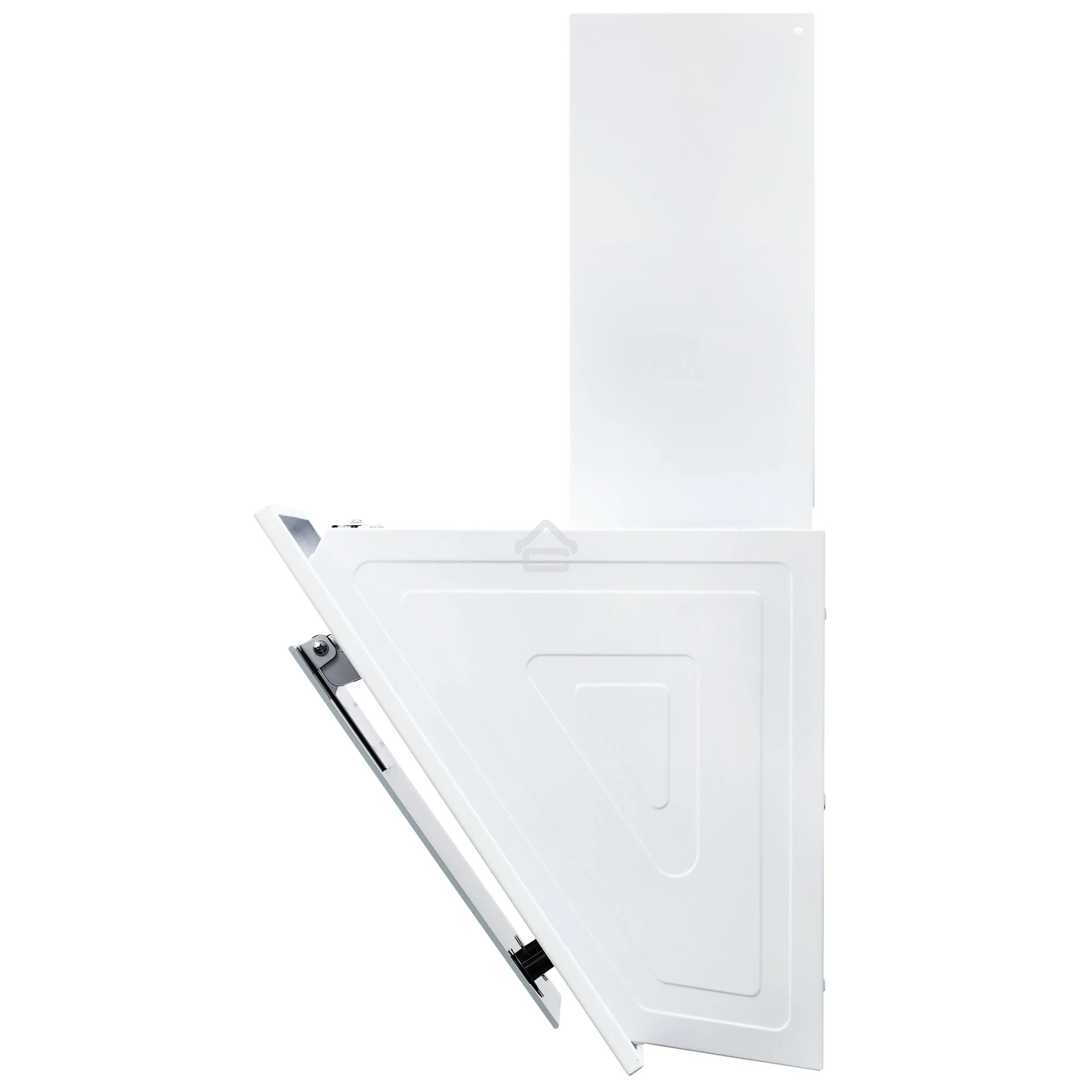 Вытяжка наклонная KRONA Vierkant 600 белый PB белый, 60 см, 890 куб. м/ч, 68 дБ