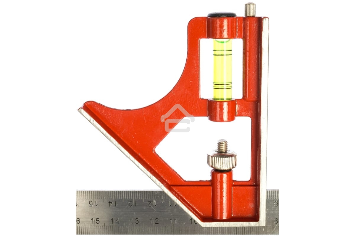 Угольник Sparta 300 мм, металлический, комбинированный