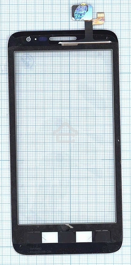 Сенсорное стекло (тачскрин) для Alcatel POP D5 5038D, белое