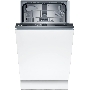 Встраиваемая посудомоечная машина Bosch SPV2IKX54Q, 45 см, 9 комплектов, 5 программ, 2 корзины, электронное управление, дисплей, HygienePlus, VarioSpeed Plus, конденсационная сушка, энергоэффективность А+, уровень шума 48 дБ, цвет белый