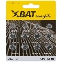 Батарейка щелочная, тип AG1*2 шт, AG3*2 шт, AG10*2 шт, AG12*2 шт, AG13*4 шт