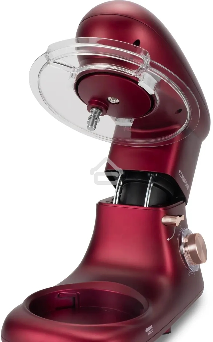 Миксер планетарный Starwind SPM7170 1600 Вт, гранатовый
